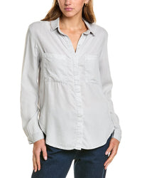 Bella Dahl Classic Shirt Grey