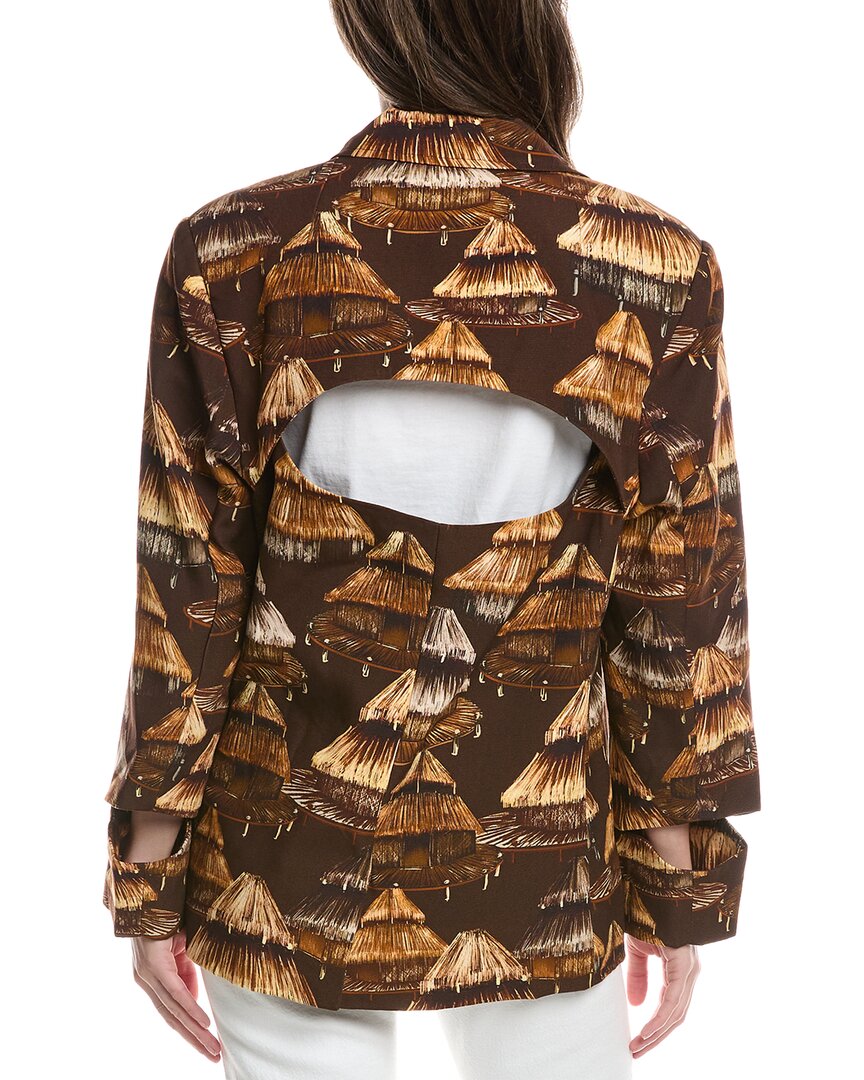 Farm Rio Cutout Blazer