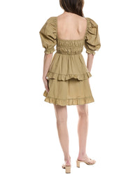 Weworewhat Puff Sleeve Mini Dress
