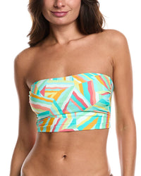 Helen Jon Tube Top Bikini Green Regular 0 (XS)