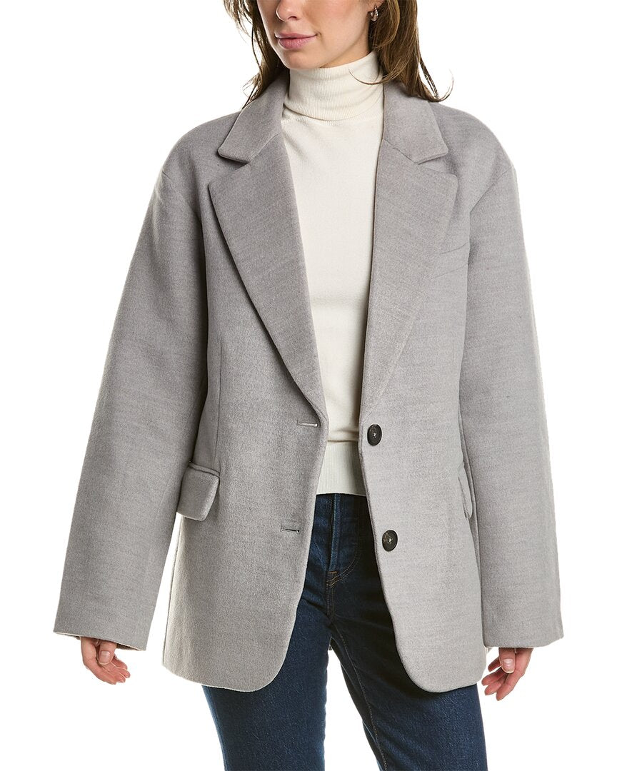 Apparis Celine Oversized Blazer Grey Multi