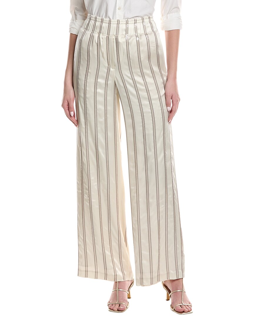 Brunello Cucinelli Silk-Blend Pant