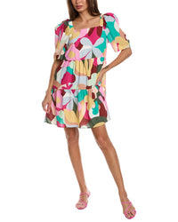 Crosby By Mollie Burch Conor Mini Dress Green Regular 00 (XXS)