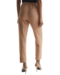 Reiss Tre Taper Side Stripe Pull On Trouser