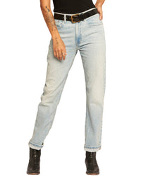 Current/Elliott The Cody 90'S Straight Dusk Straight Jean Blue
