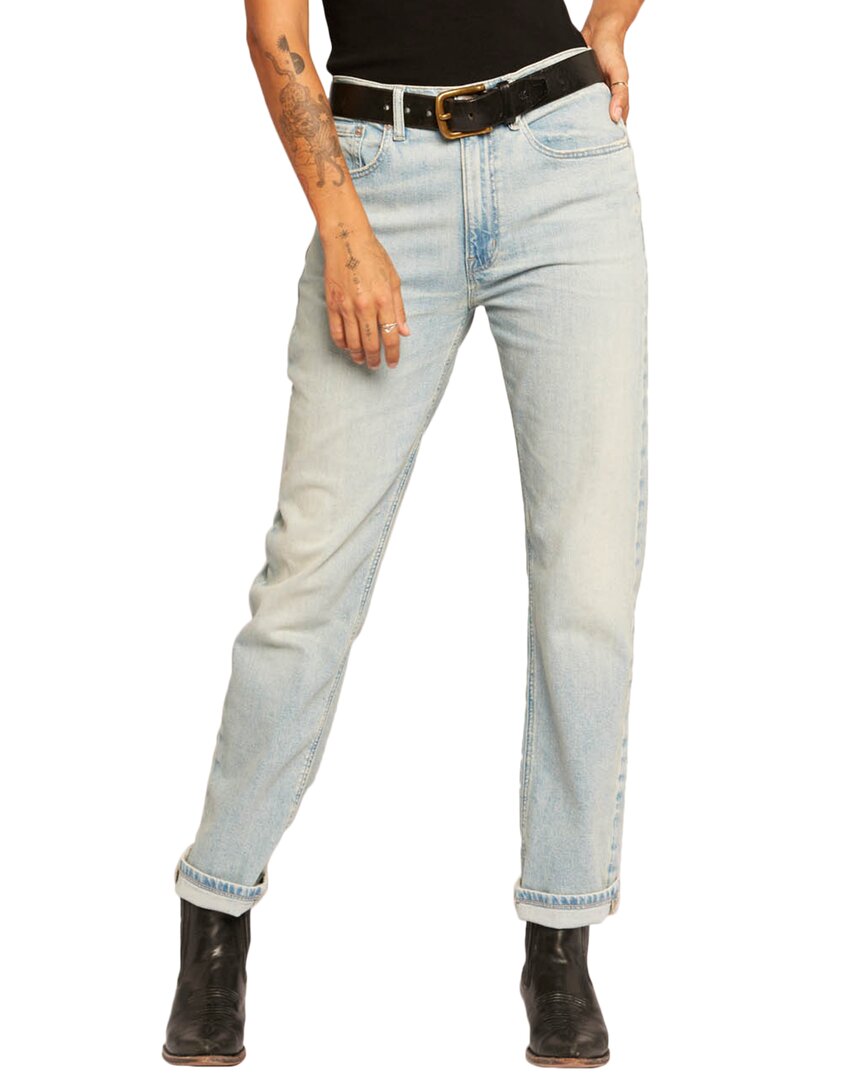 Current/Elliott The Cody 90'S Straight Dusk Straight Jean Blue