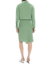 Theory Sarong Shirtdress