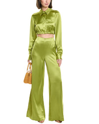 Staud Luke Pant Green