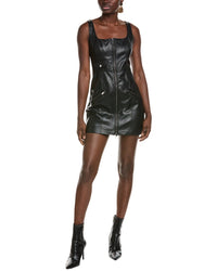 Ramy Brook Charleigh Mini Dress Black 6