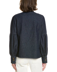 To My Lovers Denim Blouse