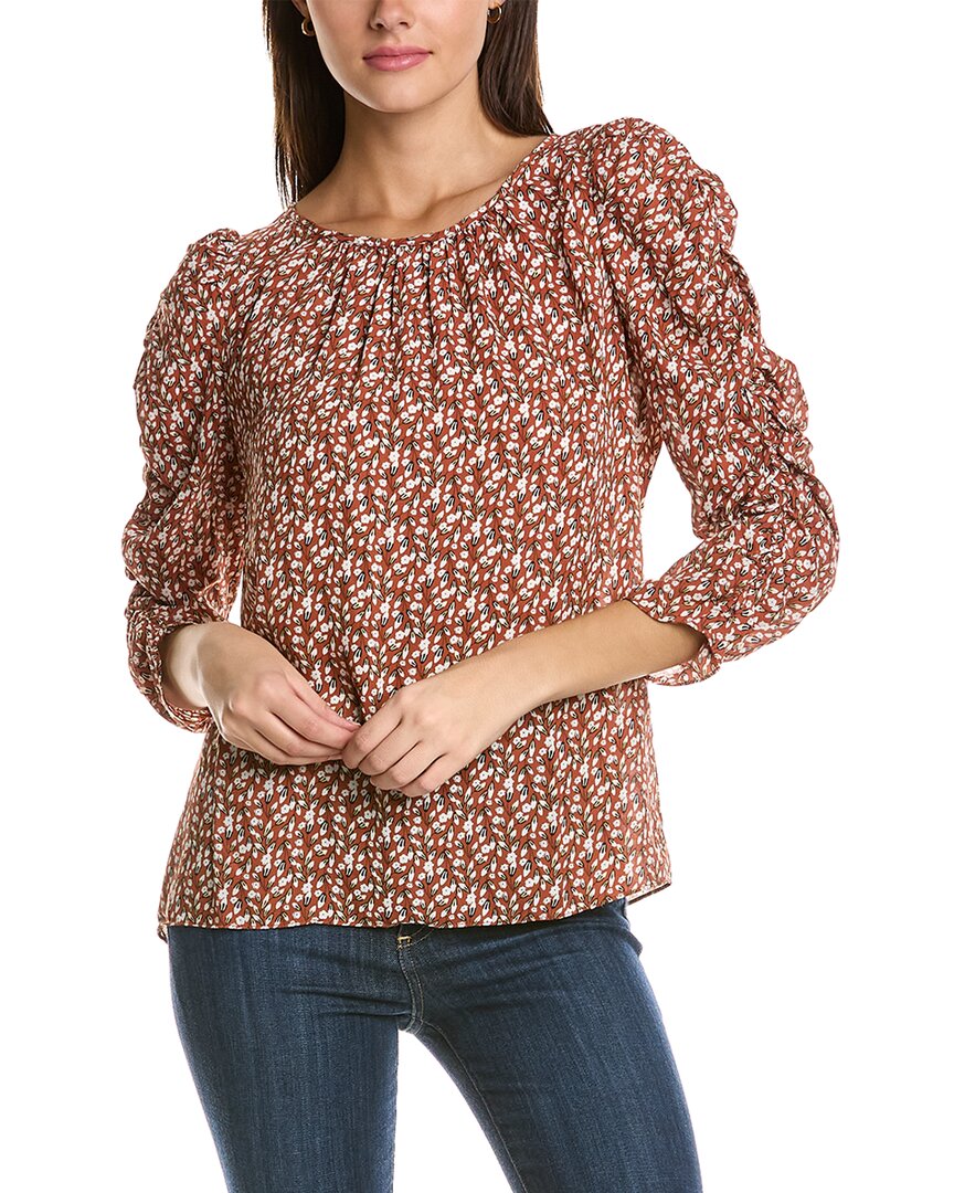 Max Studio Max Studio Womens  Ruched Sleeve Blouse, Xl