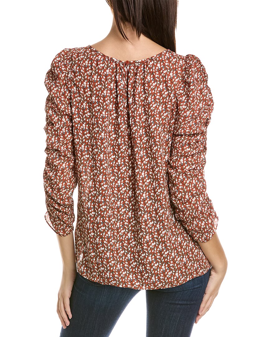 Max Studio Max Studio Womens  Ruched Sleeve Blouse, Xl