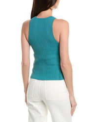 Ganni Melange Sleeveless Sweater