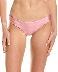 Pq Swim Basic Ruched Teeny Bikini Bottom Pink