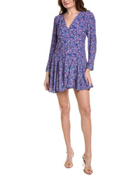 Joie Rowley Mini Dress Purple
