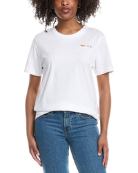 7 For All Mankind Love T-Shirt White