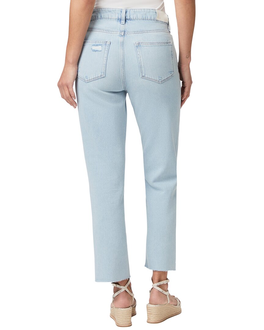 Paige Noella Brenna Distressed Relaxed Straight Leg Jean