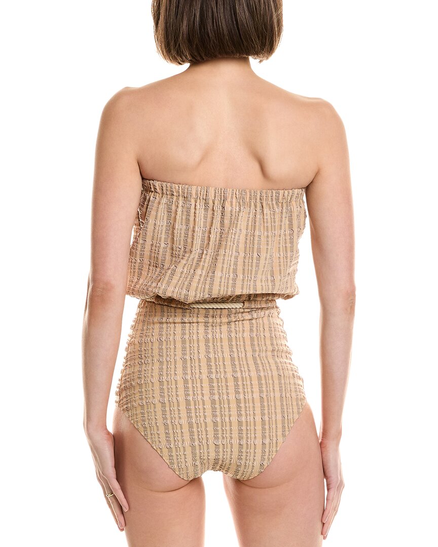 Lisa Marie Fernandez Victor Strapless Maillot One-Piece