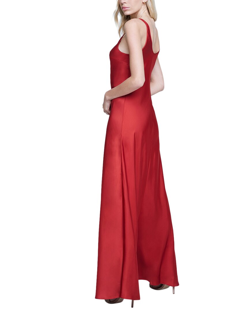 L'agence Clea Scoop Neck Slip Dress