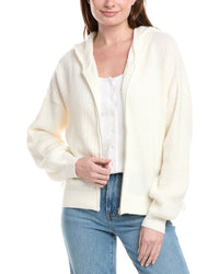 LABIZ Labiz Lalamia Zip Knit Wool & Alpaca-Blend Hoodie Jacket
