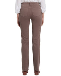 Nydj Marilyn Dark Wood Straight Leg Jean