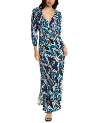 Figue Melrose Maxi Dress Blue Regular 0 (XS)