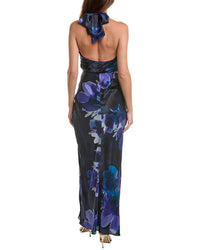 Nicholas Galilea Silk-Blend Maxi Dress