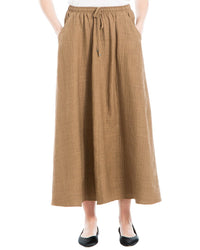 Max Studio Drawstring Maxi Skirt