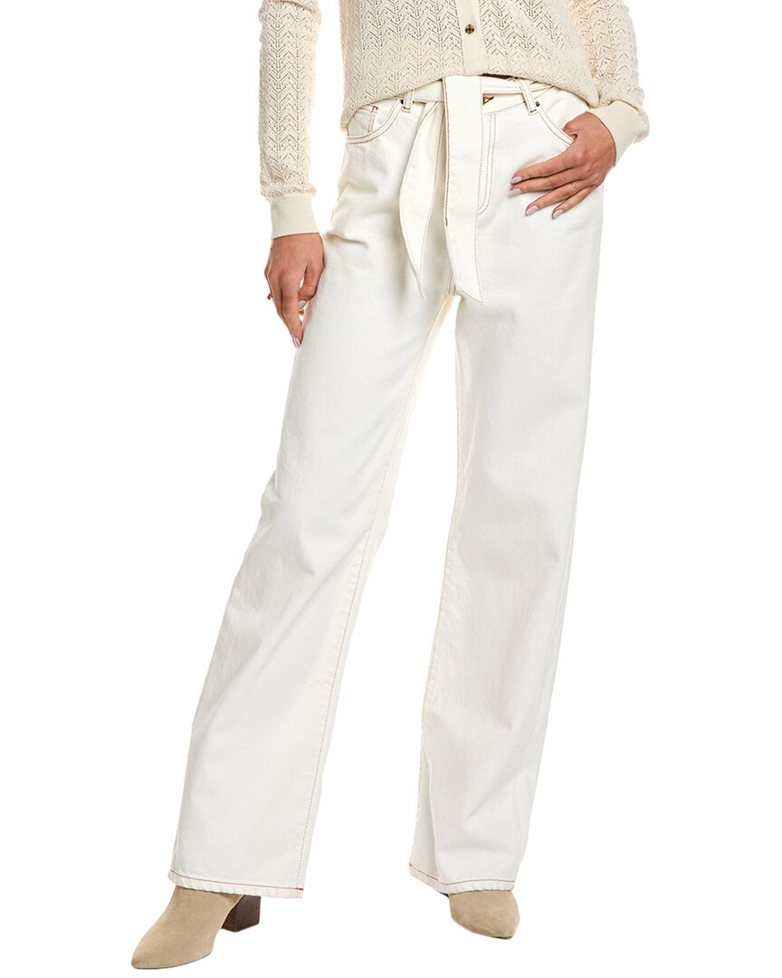 Ba&Sh Jean 1 White