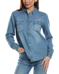 Lovestitch Denim Shirt Blue