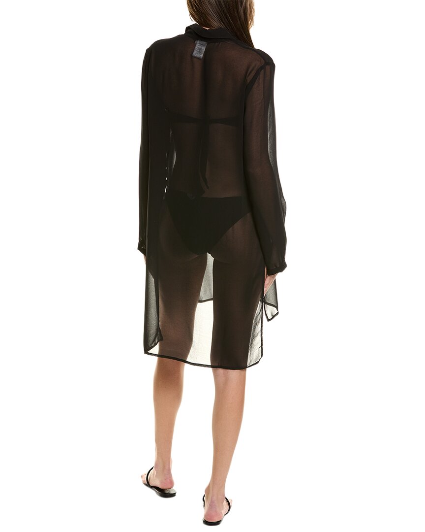 Carmen Marc Valvo Cover-Up Shirt