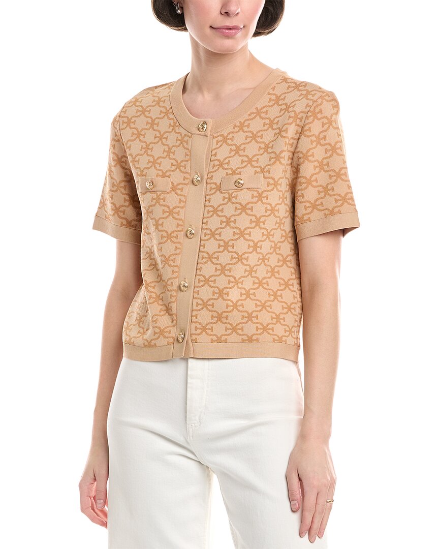 Sam Edelman Colleen Shirt Brown Multi
