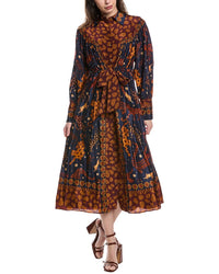Farm Rio Shirtdress Regular 0 (XS) Blue