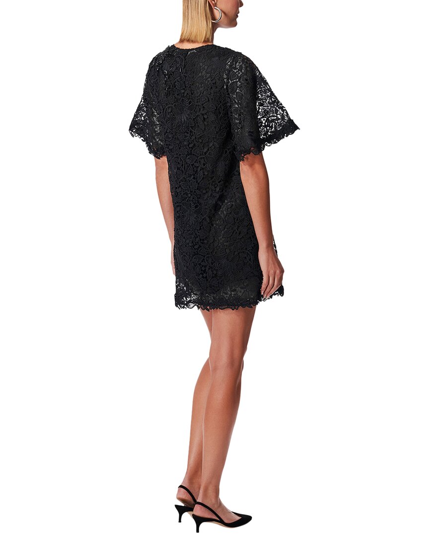 Carolina Herrera Flutter Sleeve Shift Dress