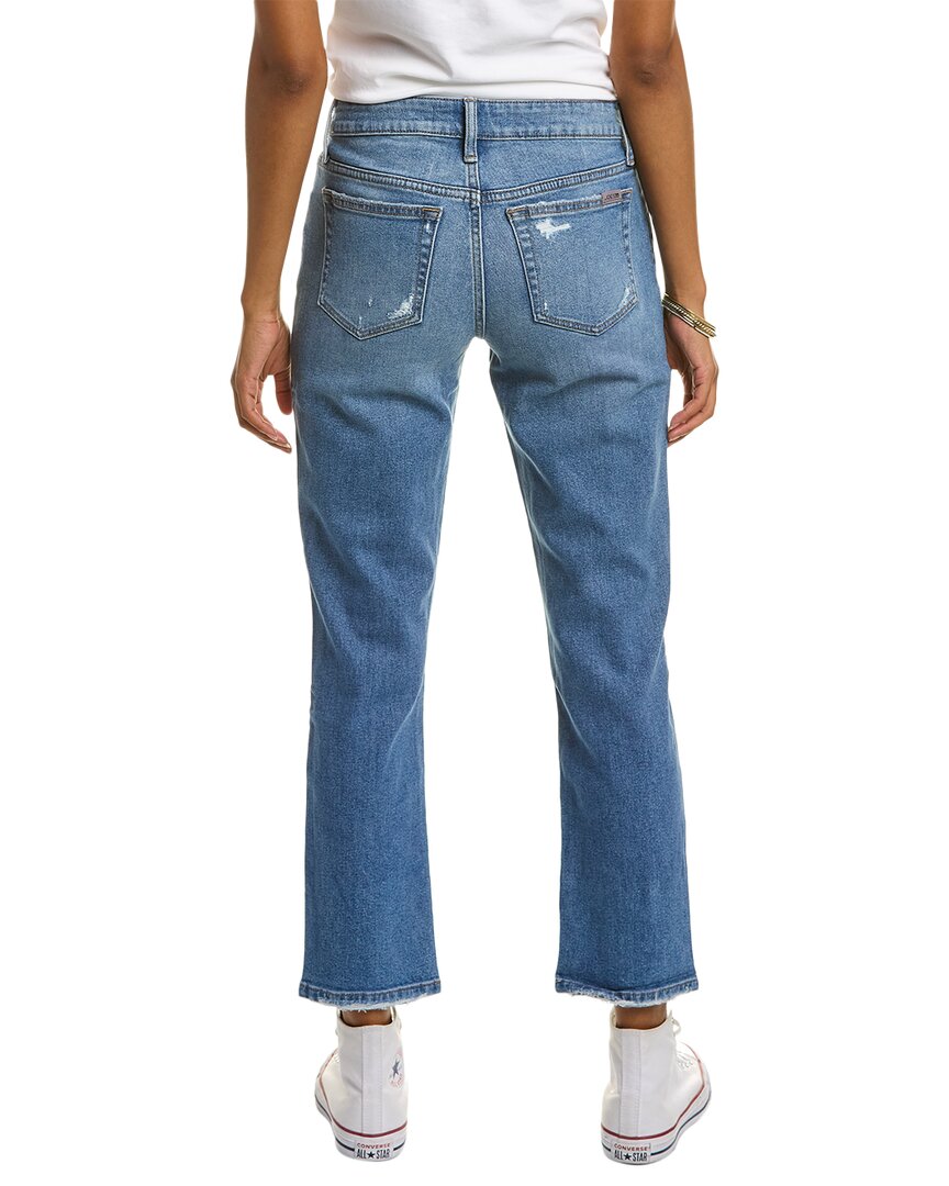 Joe's Jeans Lara Mid-Rise Derval Straight Ankle Jean