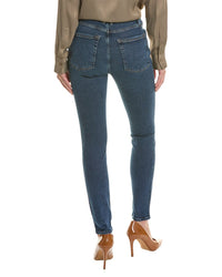 Good American Good Legs Blue Low-Rise Skinny Jean