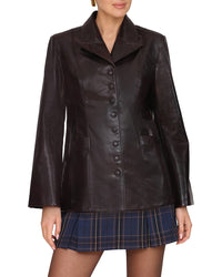 Avec Les Filles Vegan Leather Jacket