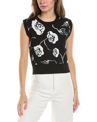 Gracia Floral Knit Tank Top