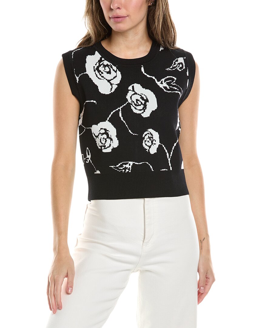 Gracia Floral Knit Tank Top