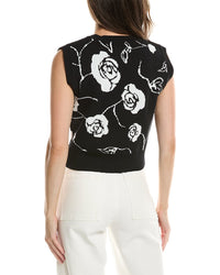 Gracia Floral Knit Tank Top
