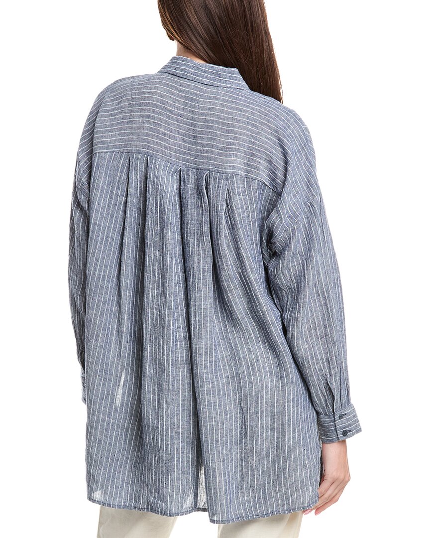 Eileen Fisher Classic Linen Shirt