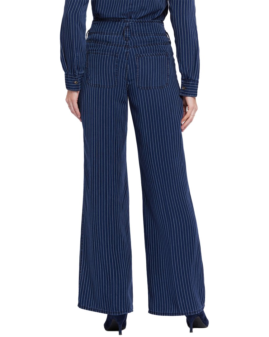 Nydj Teresa Dark Ocean Wide Leg Jean