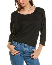 Bobeau Velvet Top Black Regular 16 (XL)