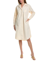 Lafayette 148 New York Lafayette 148 New York Blouson Sleeve Shirtdress