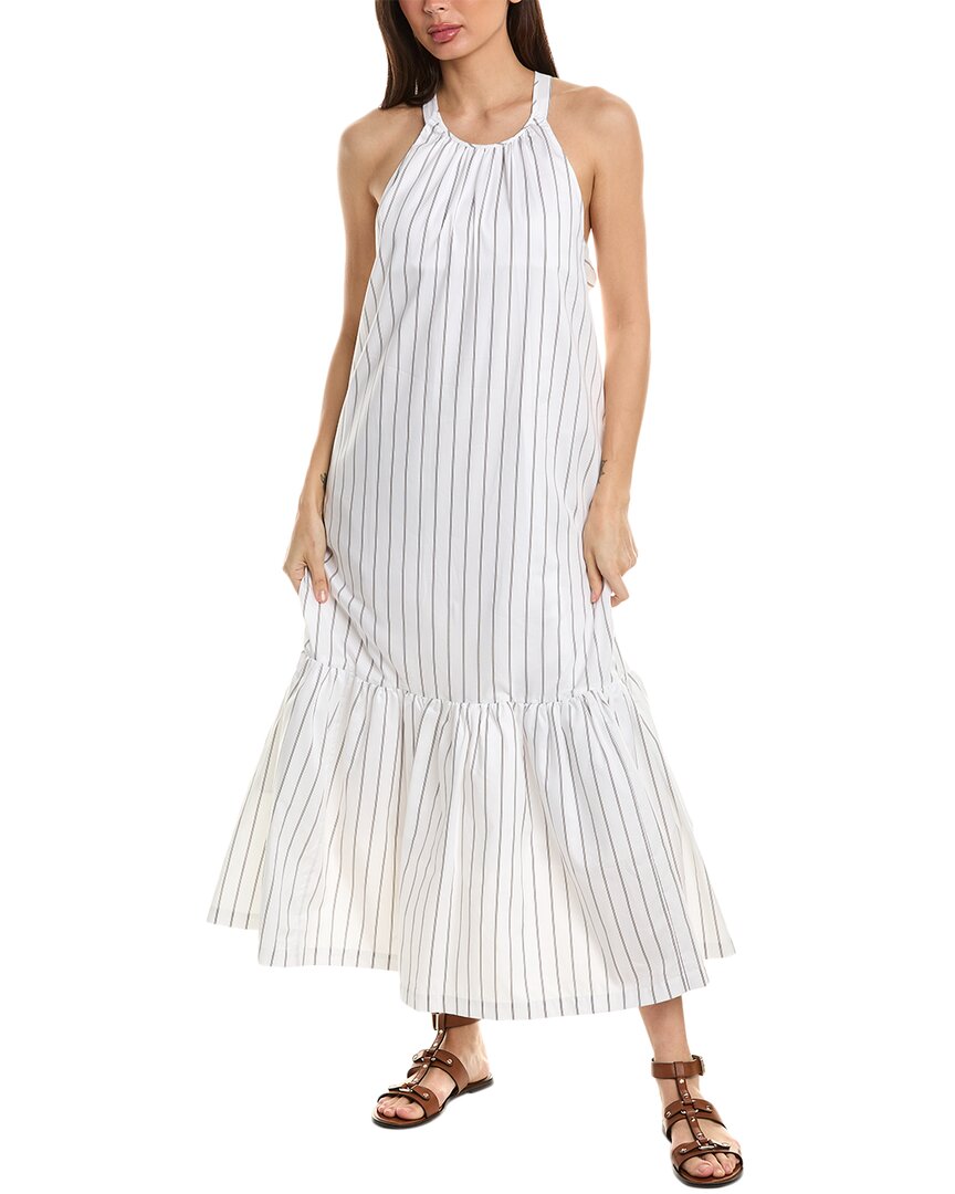 3.1 Phillip Lim Striped Tent Dress White 2
