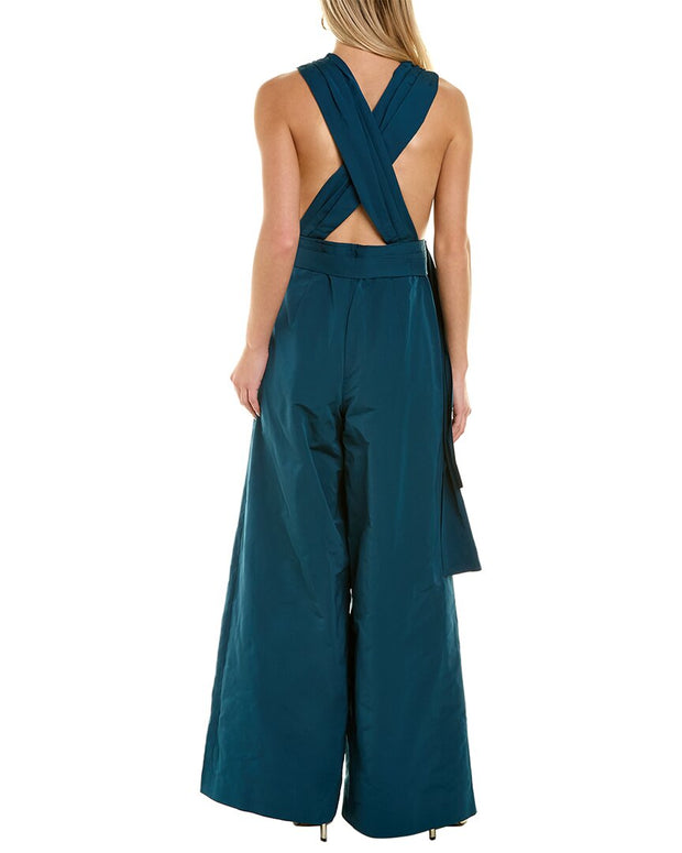 Oscar De La Renta Wide Leg Jumpsuit