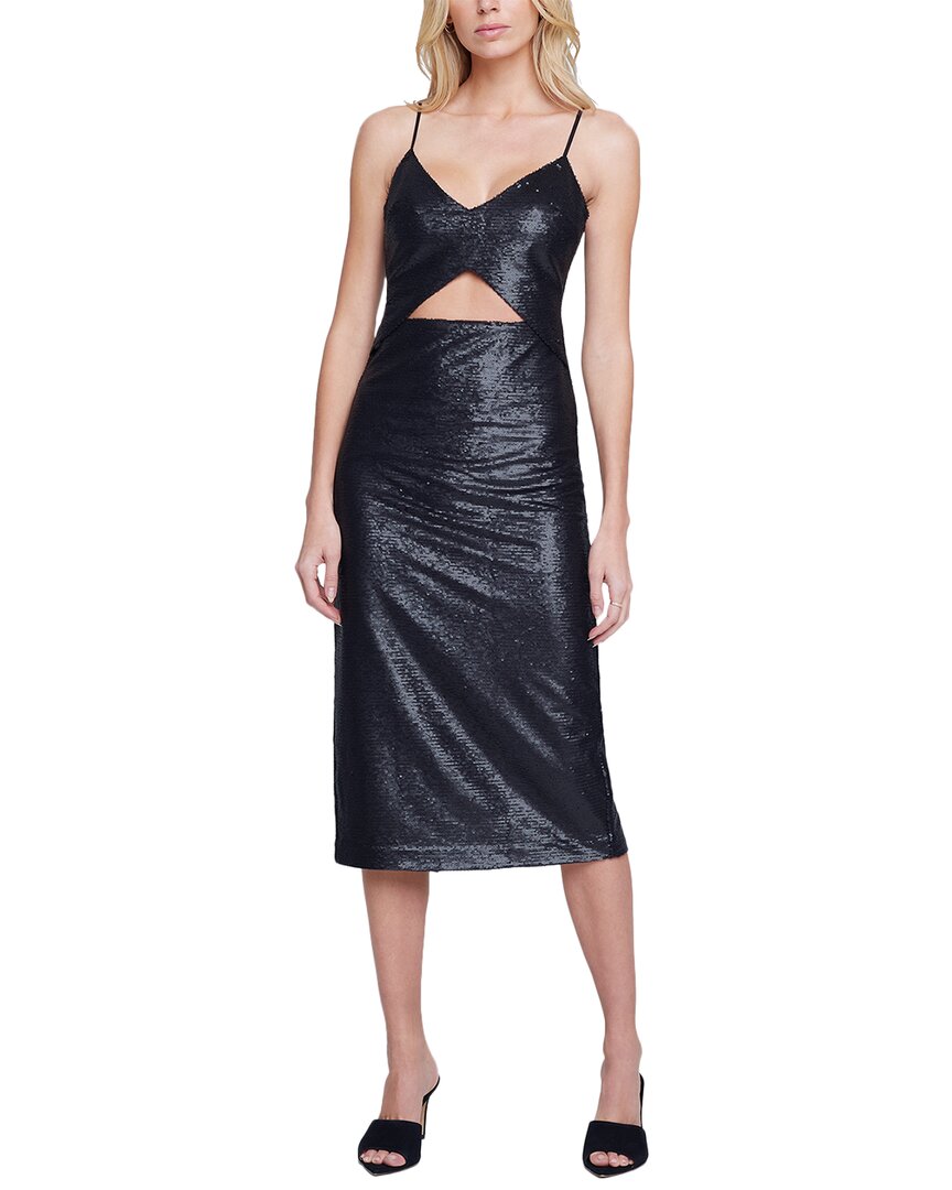 L'agence Femme Sequin Cutout Dress
