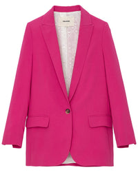 Zadig & Voltaire Viva Crepe Blazer