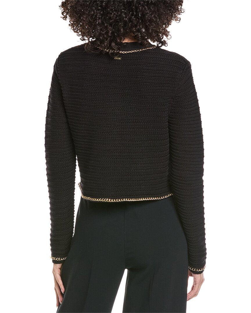 Toccin Cecilia Textured Cotton Knit Jacket