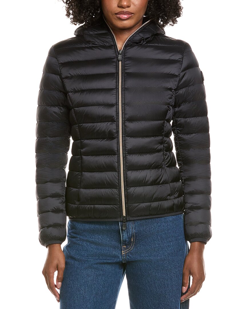 Save The Duck Vicky Short Hooded Basic Jacket